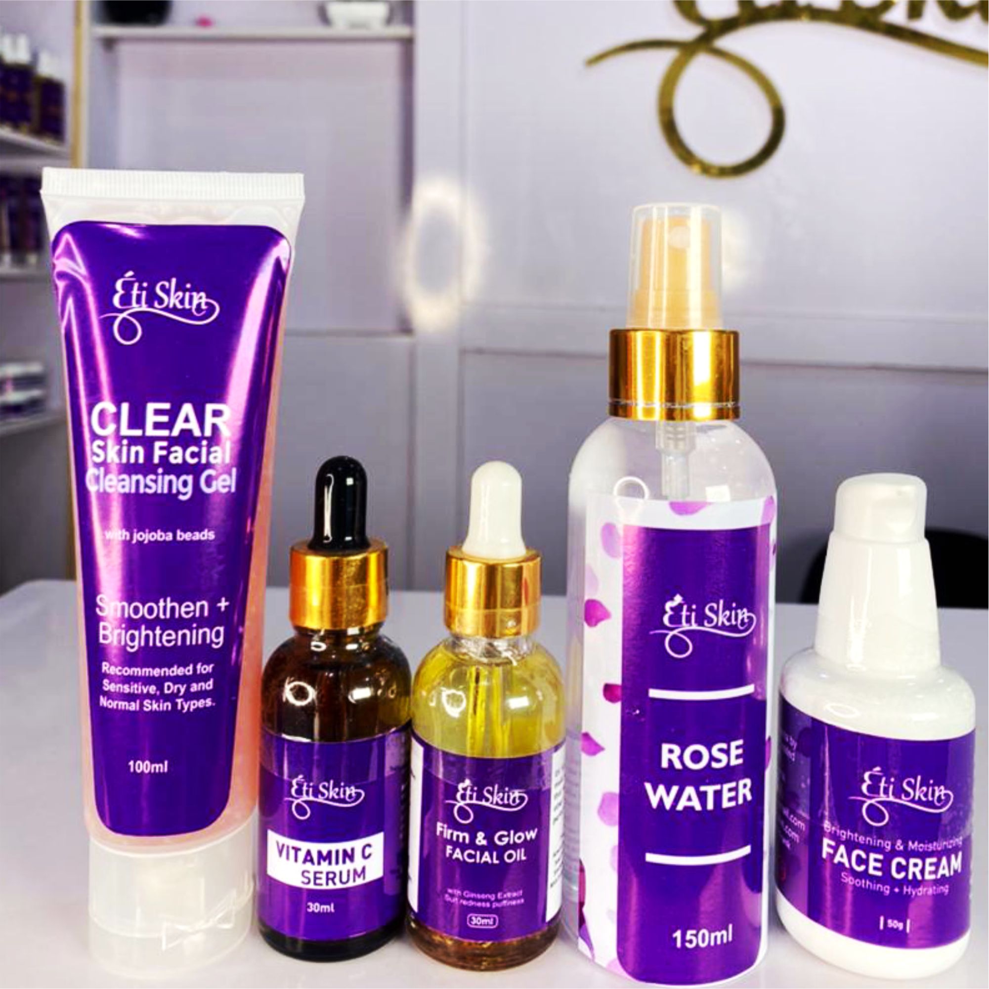 FACIAL SET FOR SENSITIVE SKIN Eti Skin