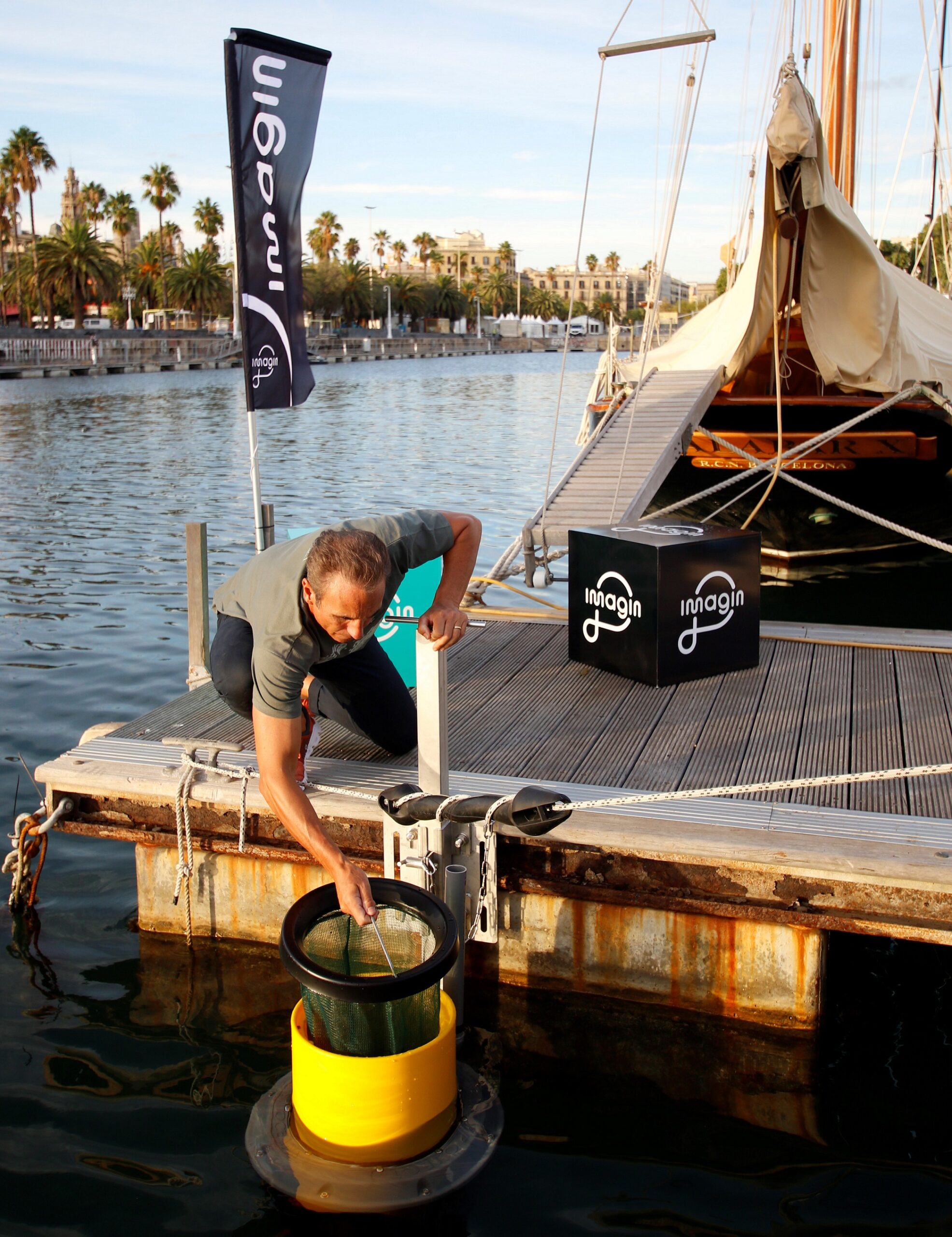 imagin instalará dispositivos para recoger residuos del mar en los