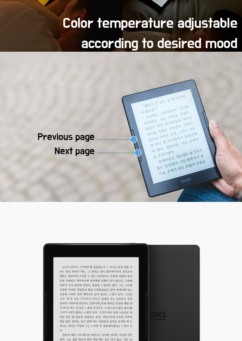 Ridibooks Papier Pro 7.8" EInk Display 300ppi ebook Reader Wifi eBay