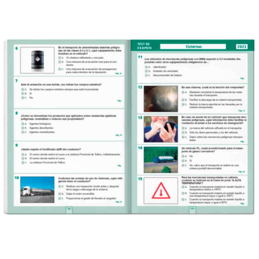 Test de Examen Cisternas Tienda OnLine Etrasa