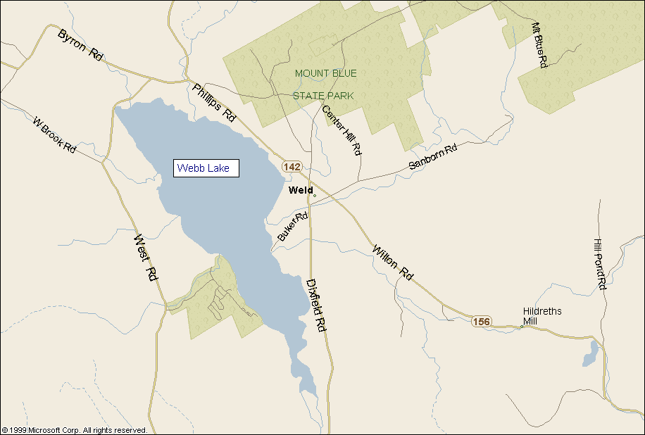 b Lake Weld Area Map