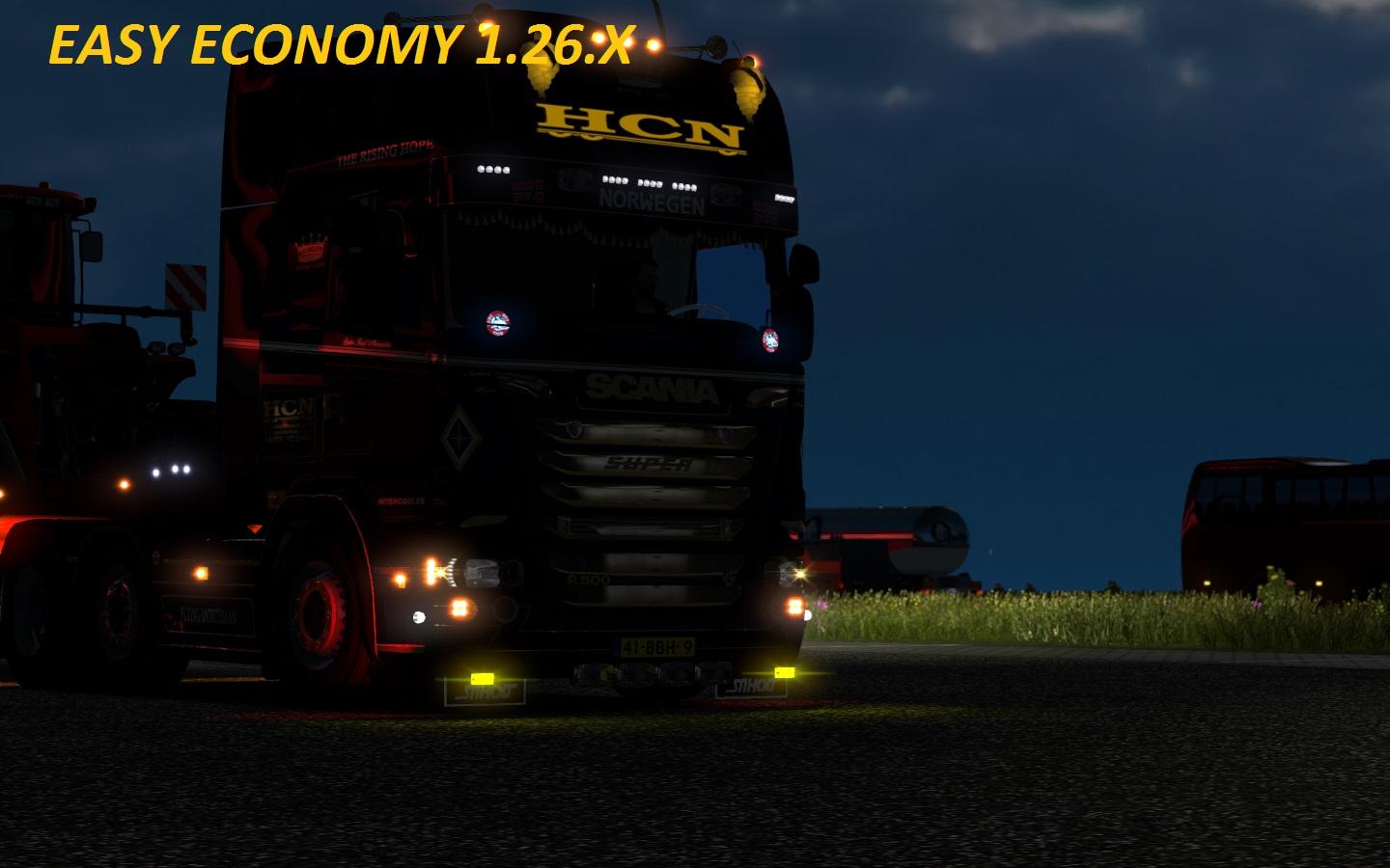 EASY ECONOMY 1.26.X MOD ETS2 Mod