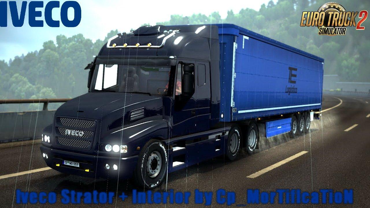 IVECO STRATOR + INTERIOR V4.1 BY CP_MORTIFICATION ETS2 ETS2 Mod