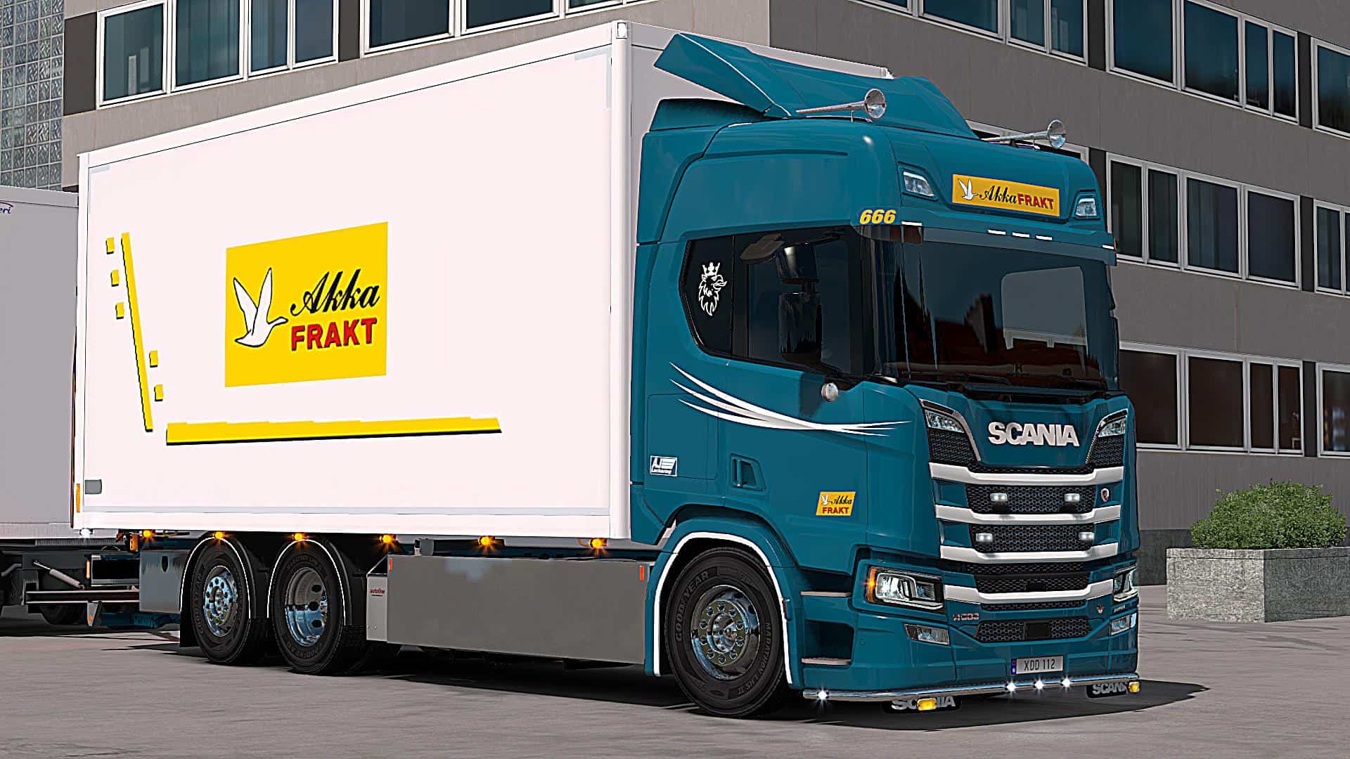 AKKA FRAKT R2016 FOR 1.34.X SKINS ETS2 Mod