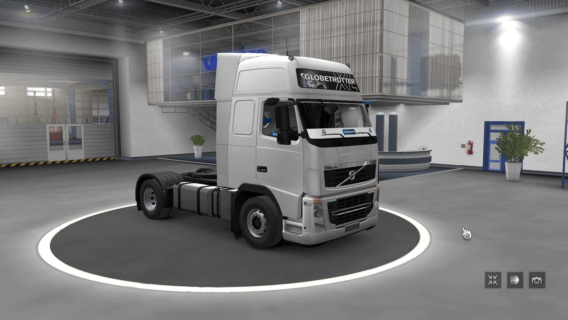 VOLVO GLASS STICKER V2.0 TUNING MOD ETS2 Mod