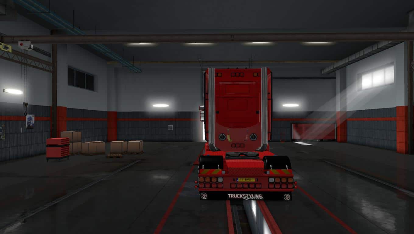SCANIA MUDFLAP PACK 1.35.X ETS2 ETS2 Mod