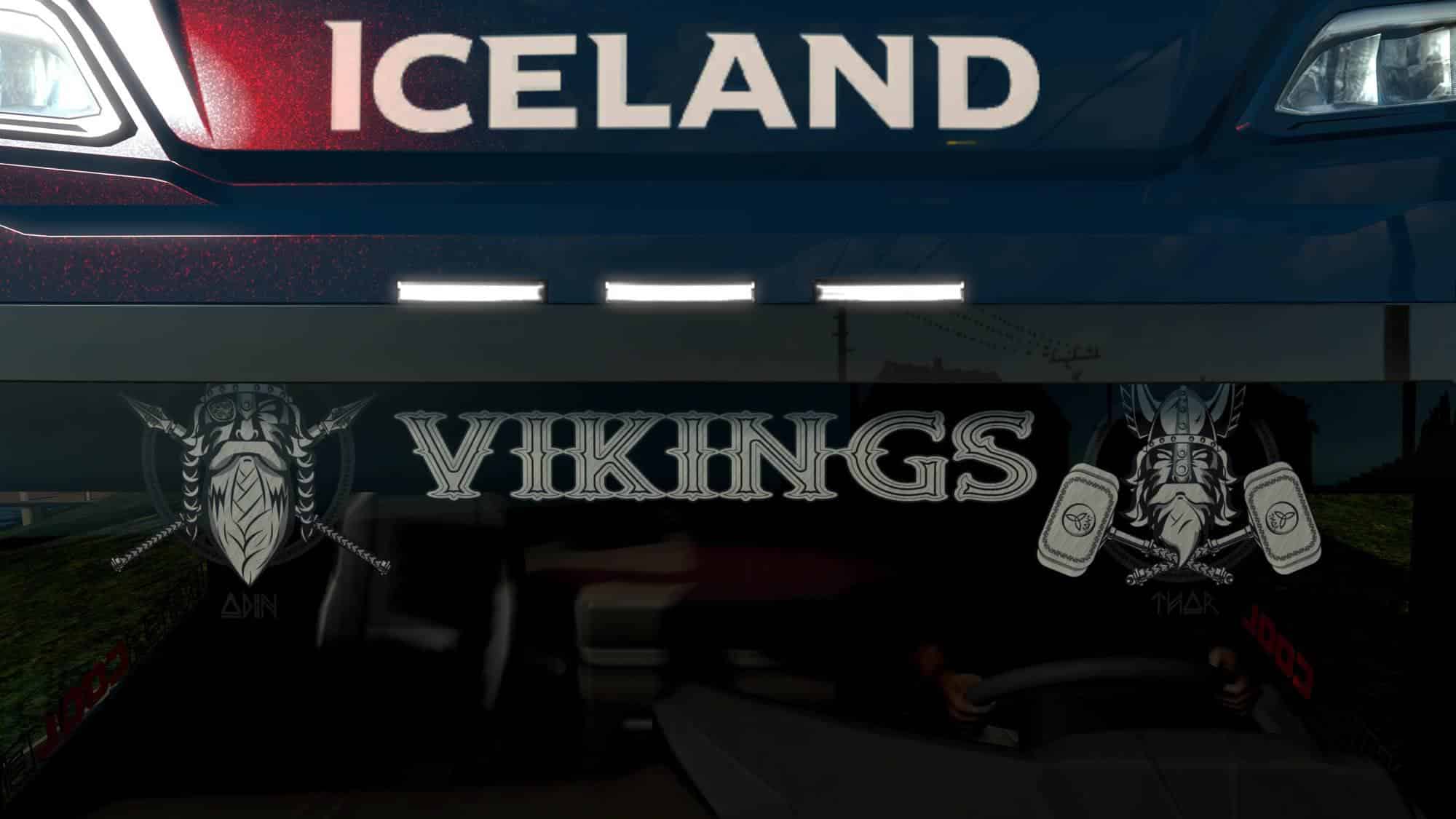 STICKER ON WINDOWS V1.0 ETS2 ETS2 Mod