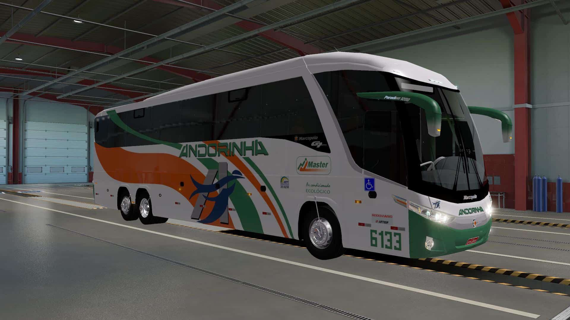 MARCOPOLO G7 1200 MB 6X2 SERIE1 1.37.X BUS ETS2 Mod