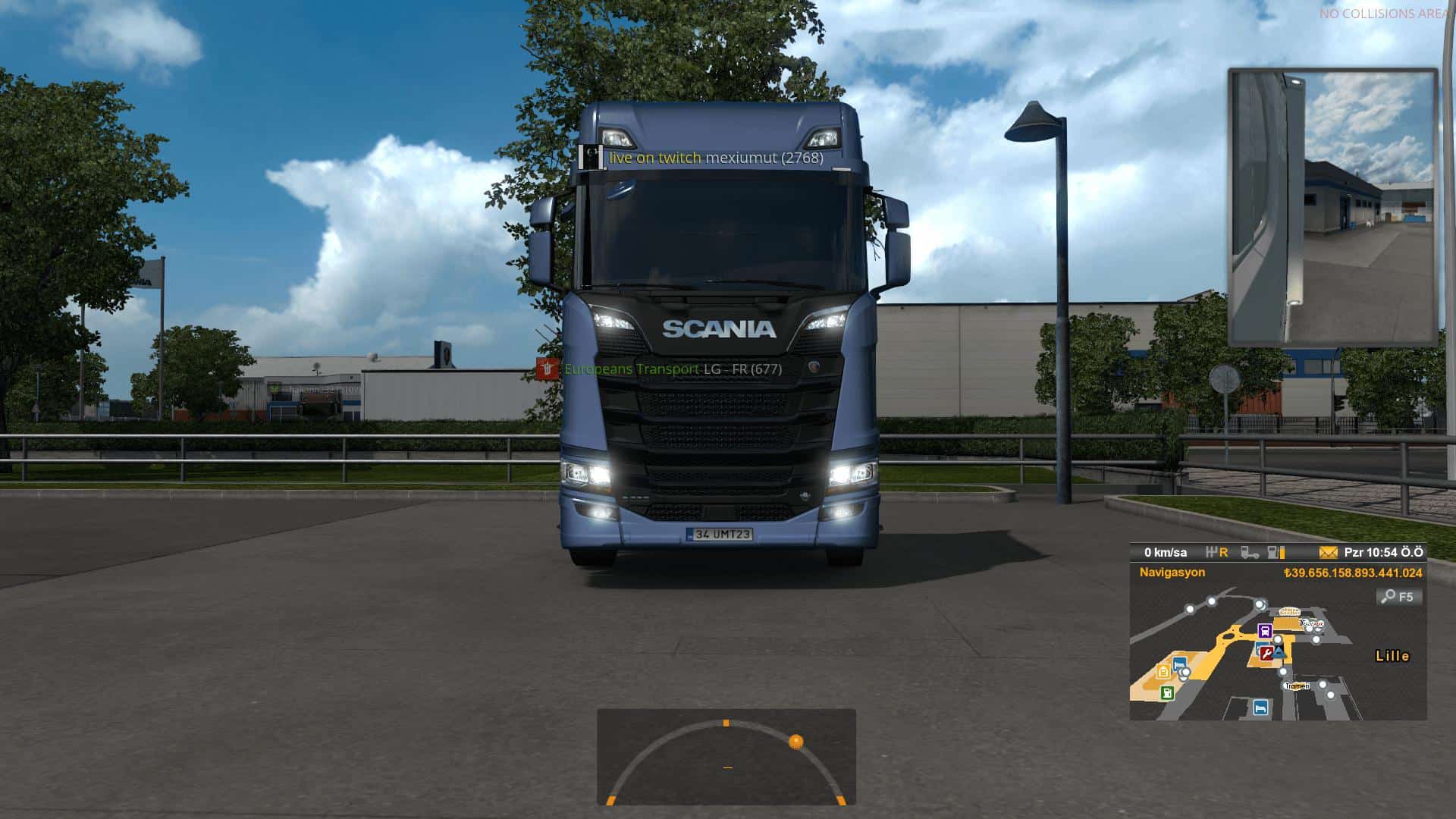 SCANIA R 2016 FOG LIGHTS (MP) 1.36.X TUNING MOD ETS2 Mod