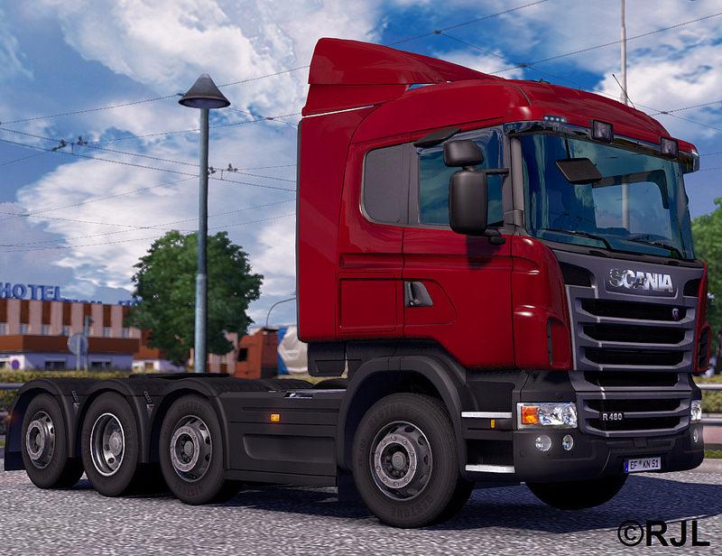 SCANIA R & STREAMLINE ADDONS V1.1 MOD - Euro Truck ...