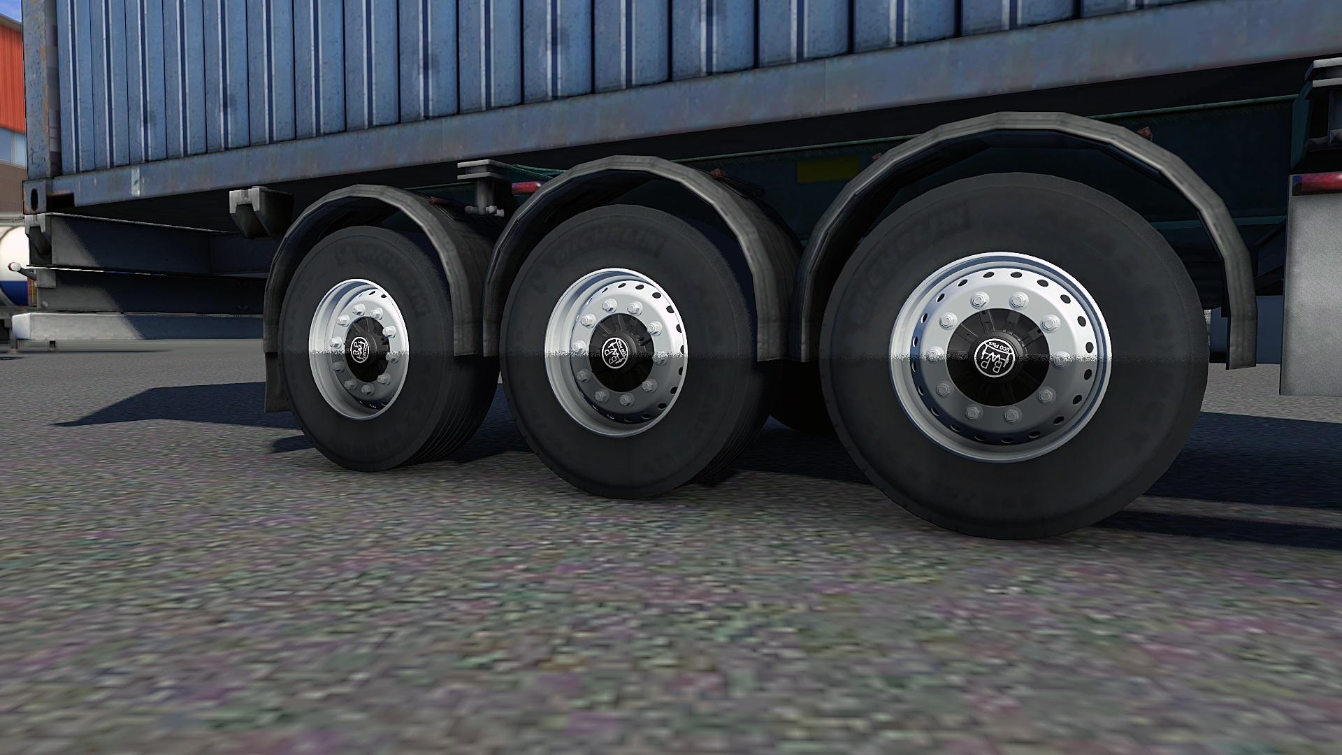 NEW TRAILER RIMS for ETS2 Euro Truck Simulator 2 Mods American