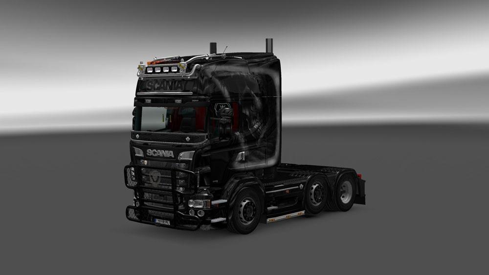 SCANIA RJL R GRIM REAPER SKIN Mod - Euro Truck Simulator 2 ...