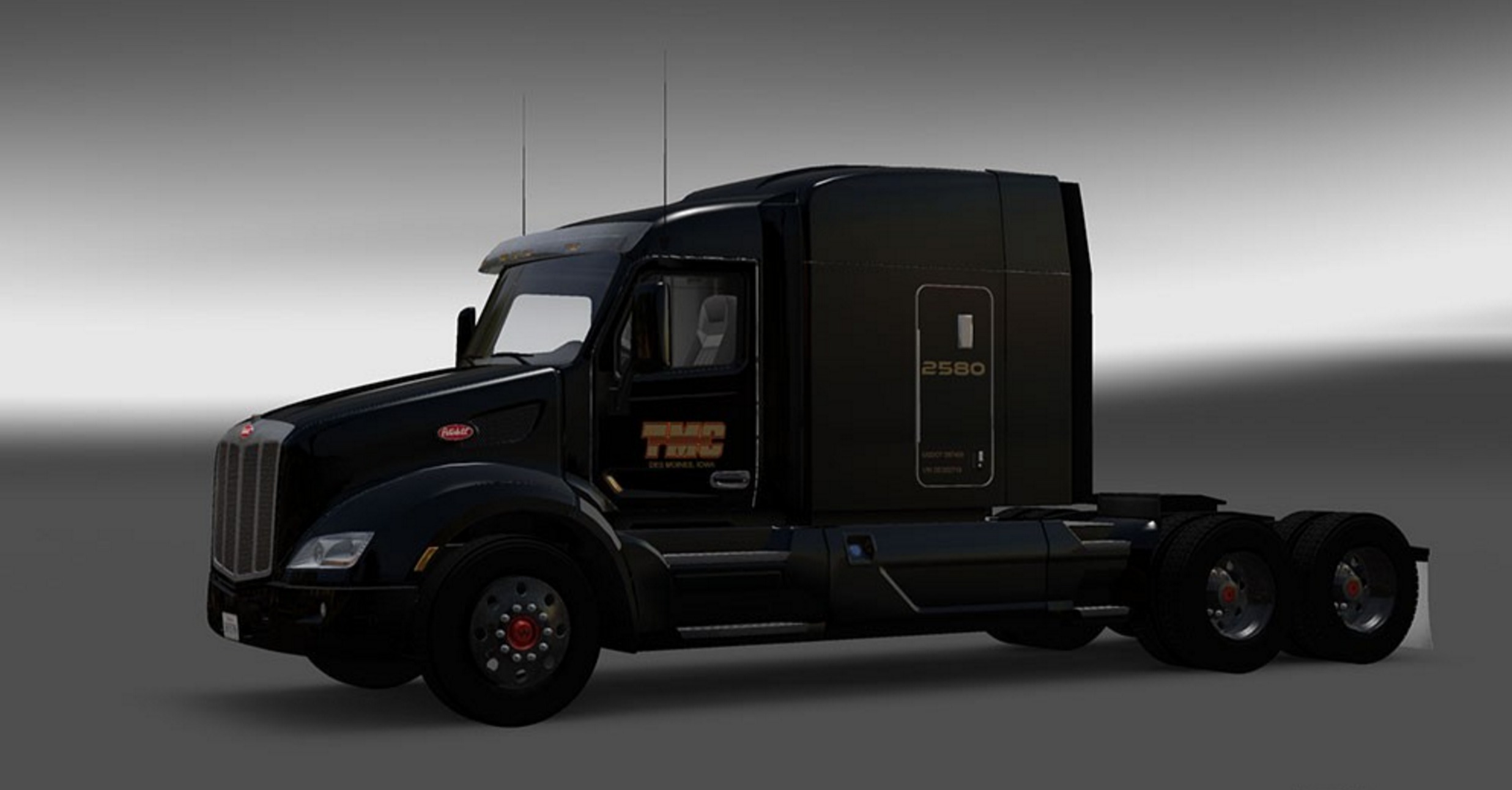 Peterbilt 579 TMC Mod ATS Euro Truck Simulator 2 Mods American