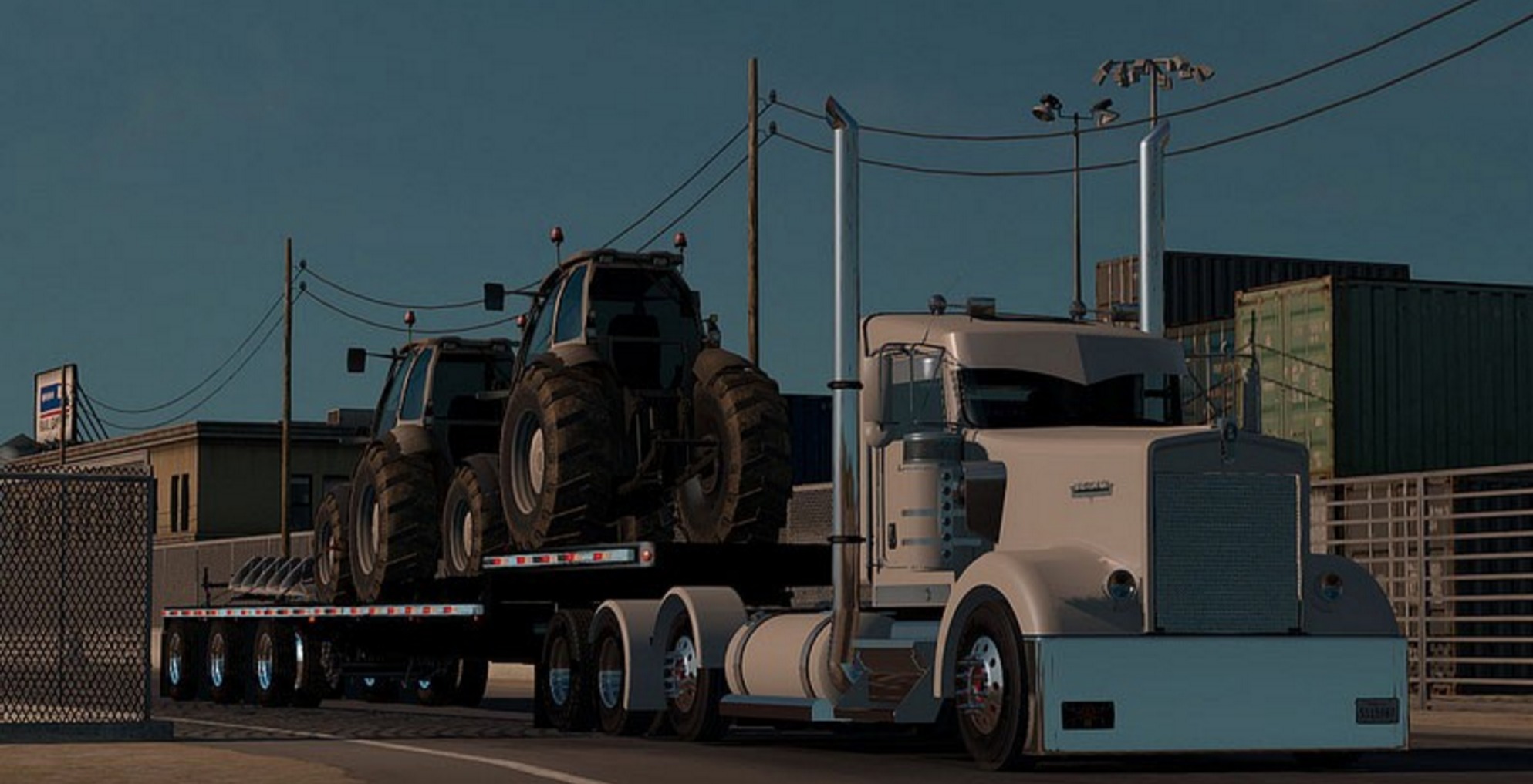 Dropdeck v 1.1 Trailer Euro Truck Simulator 2 Mods American Truck