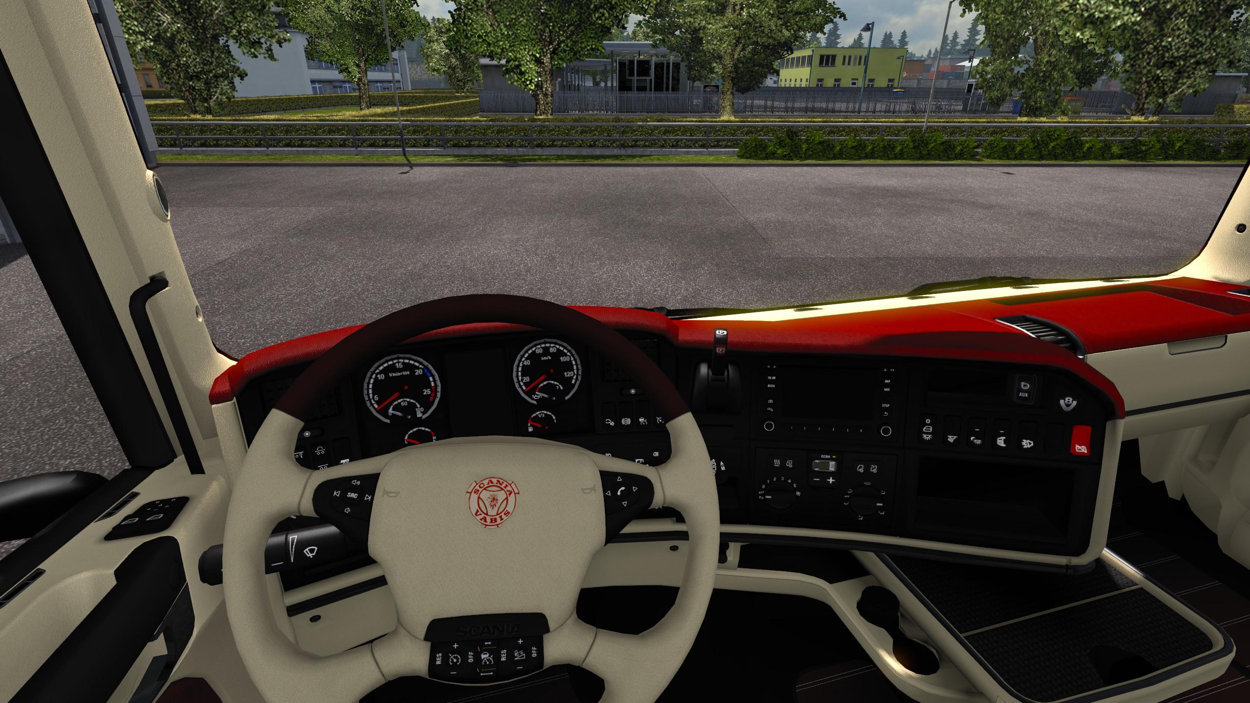 CUSTOM INTERIOR SKIN FOR RJL SCANIA R 1.30 ETS2 -Euro ...