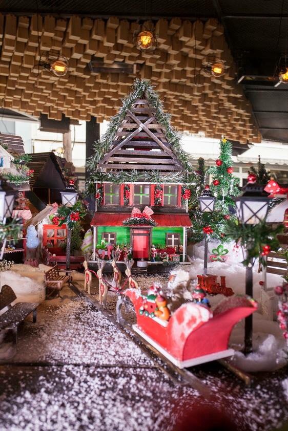 Περιοδικό Έτσι Απλά Handmade Christmas village