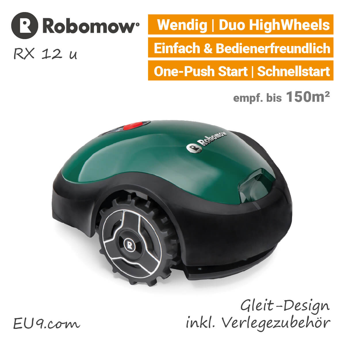 NEU 2018 Robomow RX12 u MiniMähroboter Jetzt günstig kaufen!