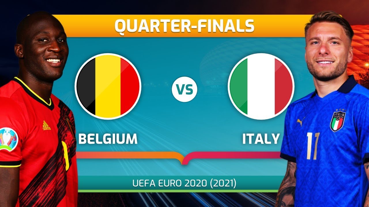BELGIUM vs ITALY PREDICTED LINEUP UEFA EURO 2020 (2021) QUARTER