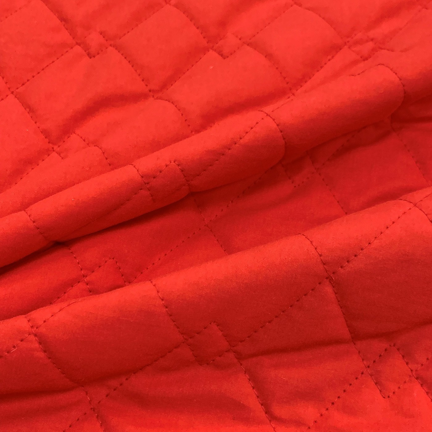 Quilted Fabric Polycotton Double Diamond EU Fabrics