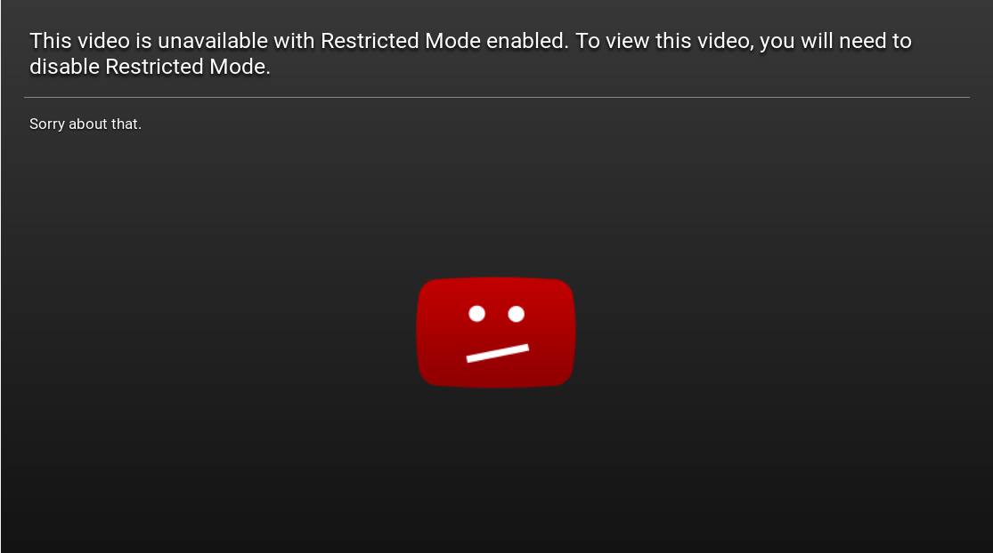 Forcing YouTube to Restricted Mode with Javascript