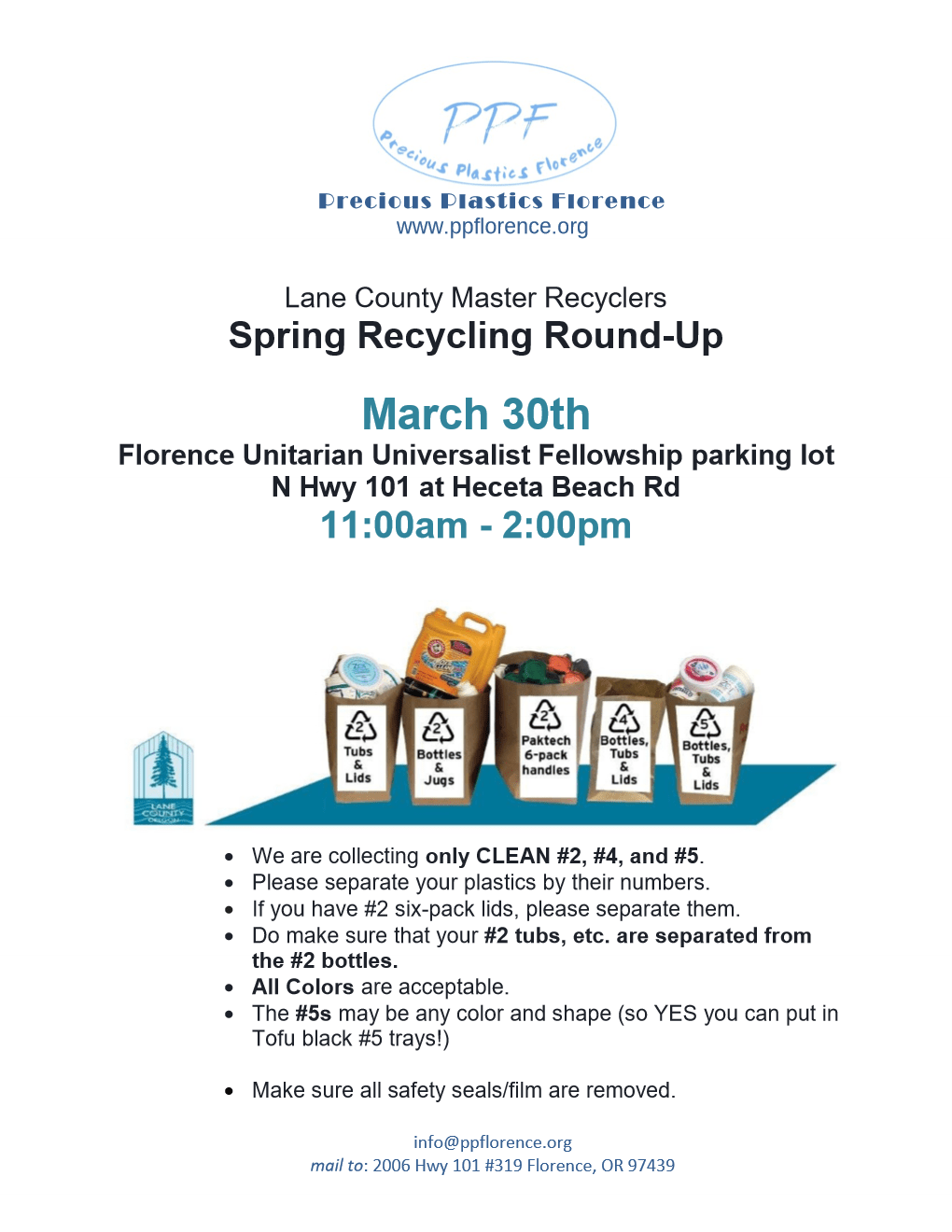 Spring Recycling Roundup! Eugene Power Tool Repair