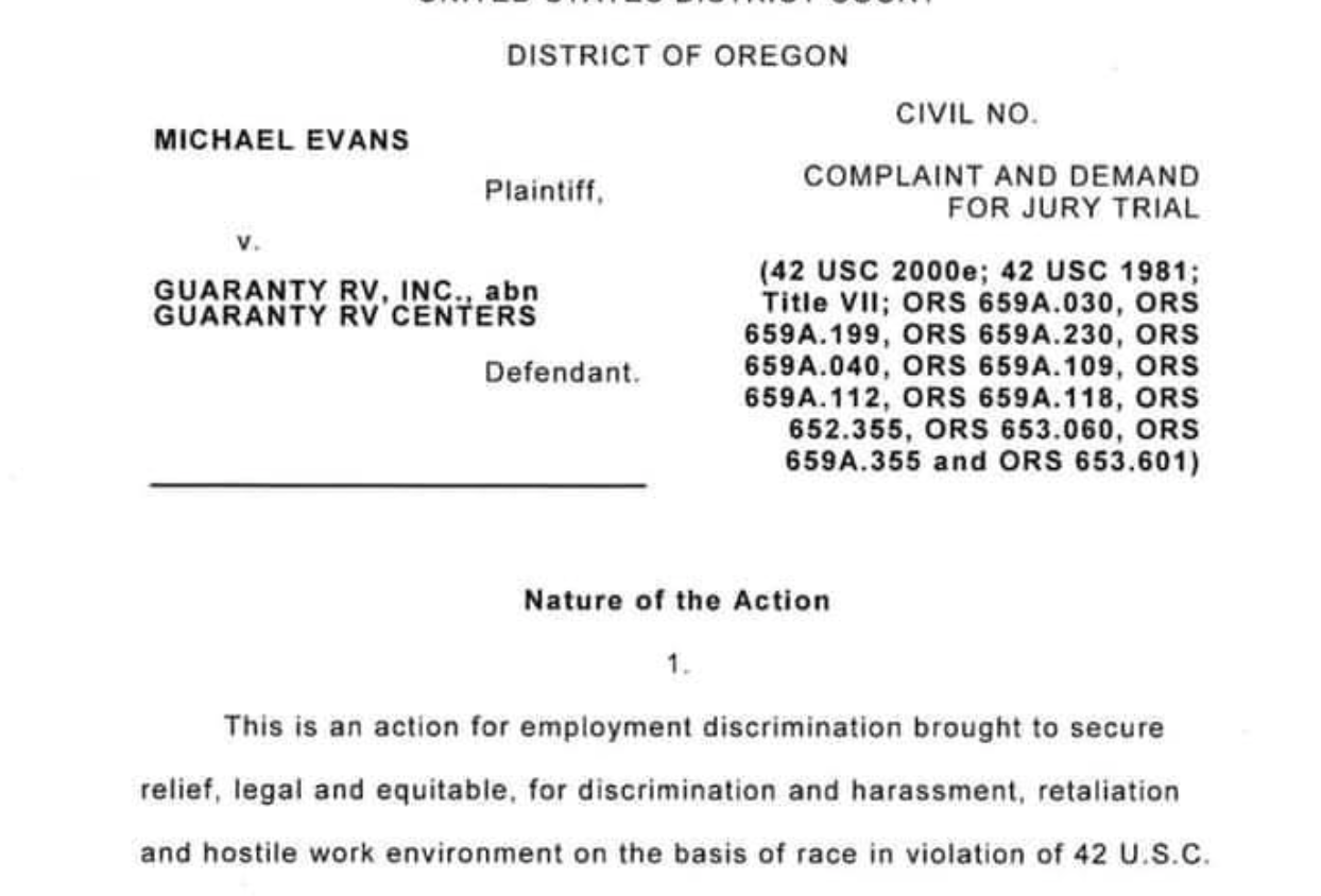 Maybe you would like to learn more about one of these? Junction City Rv Company Named In Racism Lawsuit Eugene Weekly