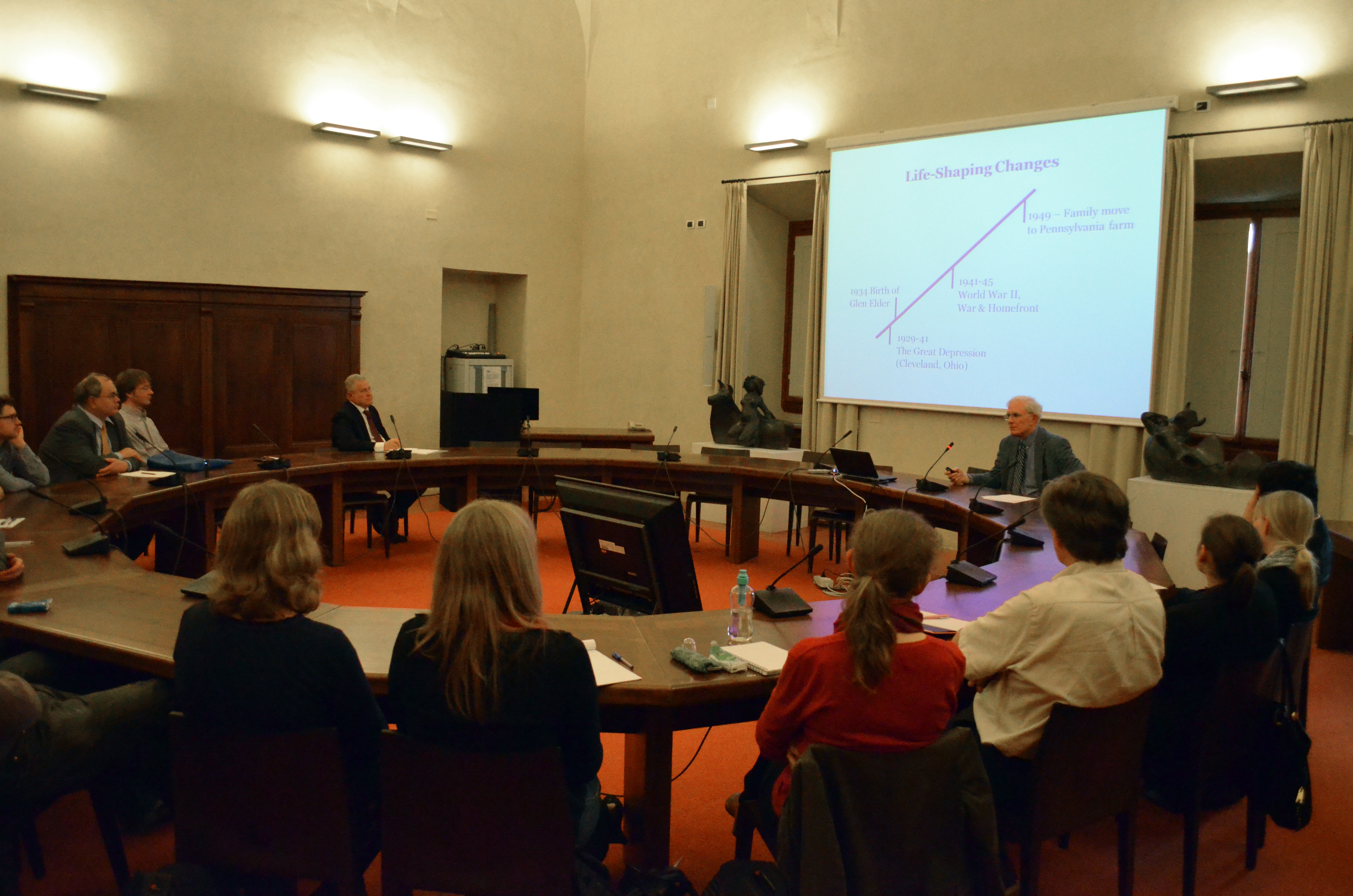 CLIC Inauguration Lecture by Prof. Glen H. Elder, Monday 22 April 2013