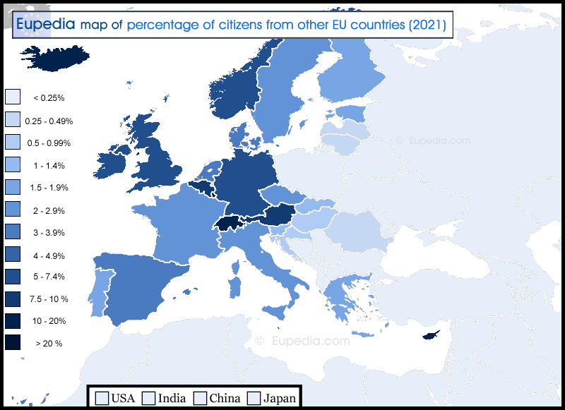 Social maps of Europe Europe Guide Eupedia