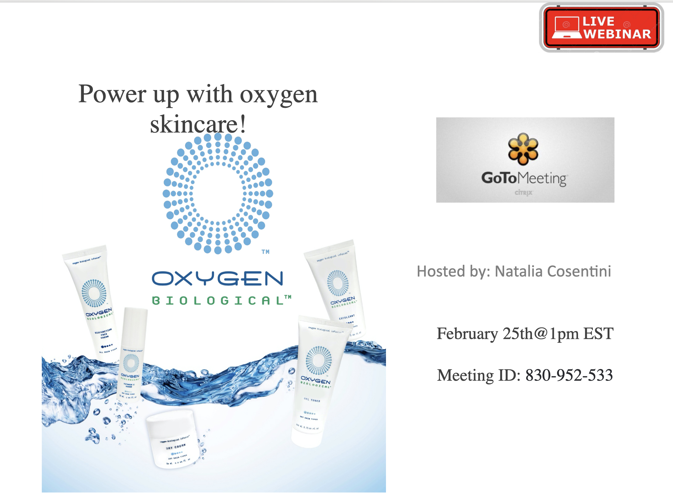 Power Up with Oxygen Skin Care Euro Essentials Ultimate Source of