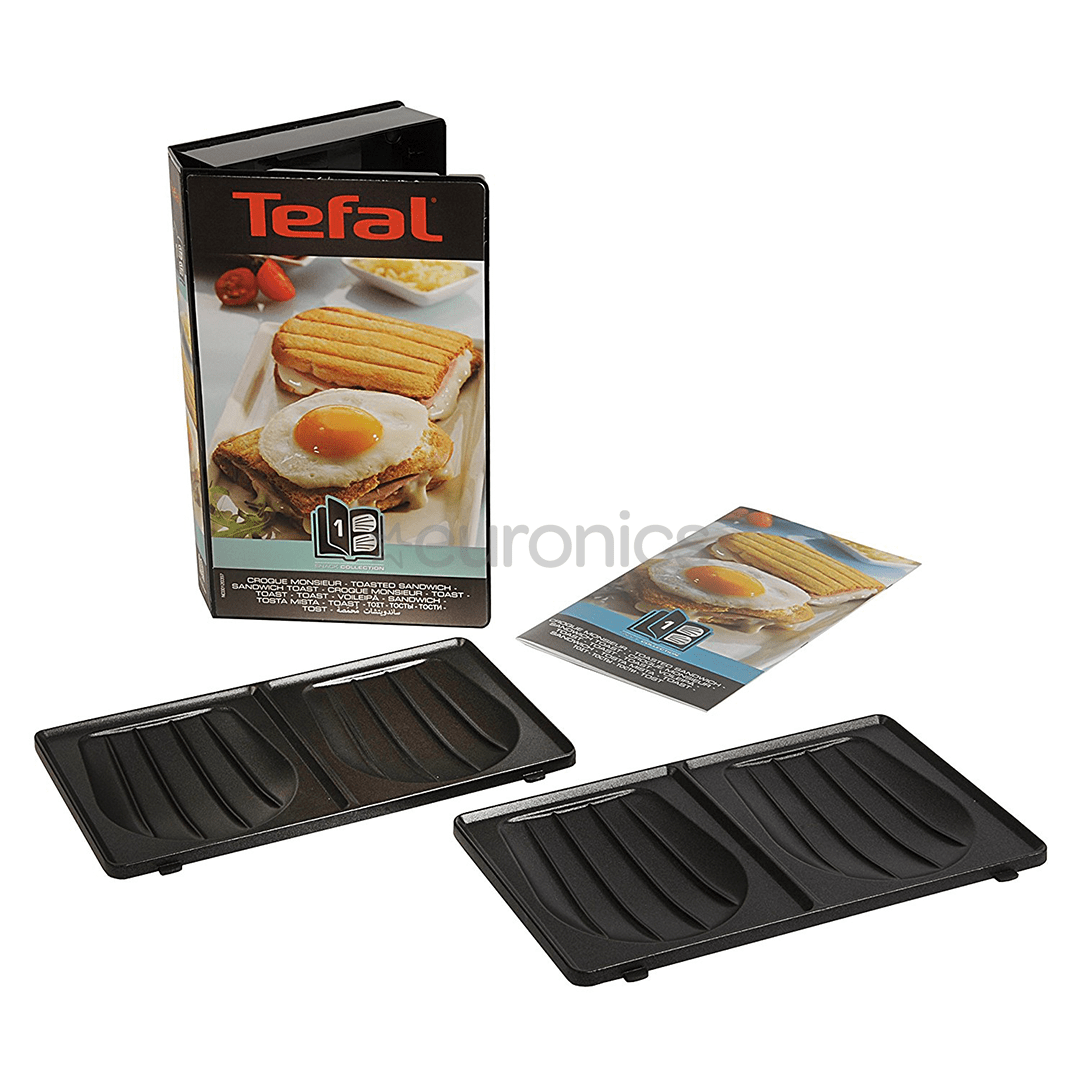 Tefal Snack Collection Toasted sandwich plates, XA800112 Euronics