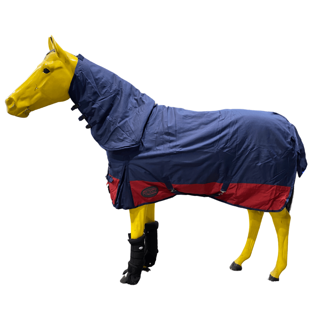 Rugz 600D/200G Winter Combo Navy with Red Europa Saddlery