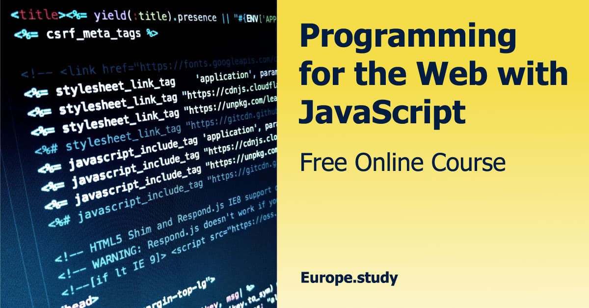 Learn JavaScript Europe.study