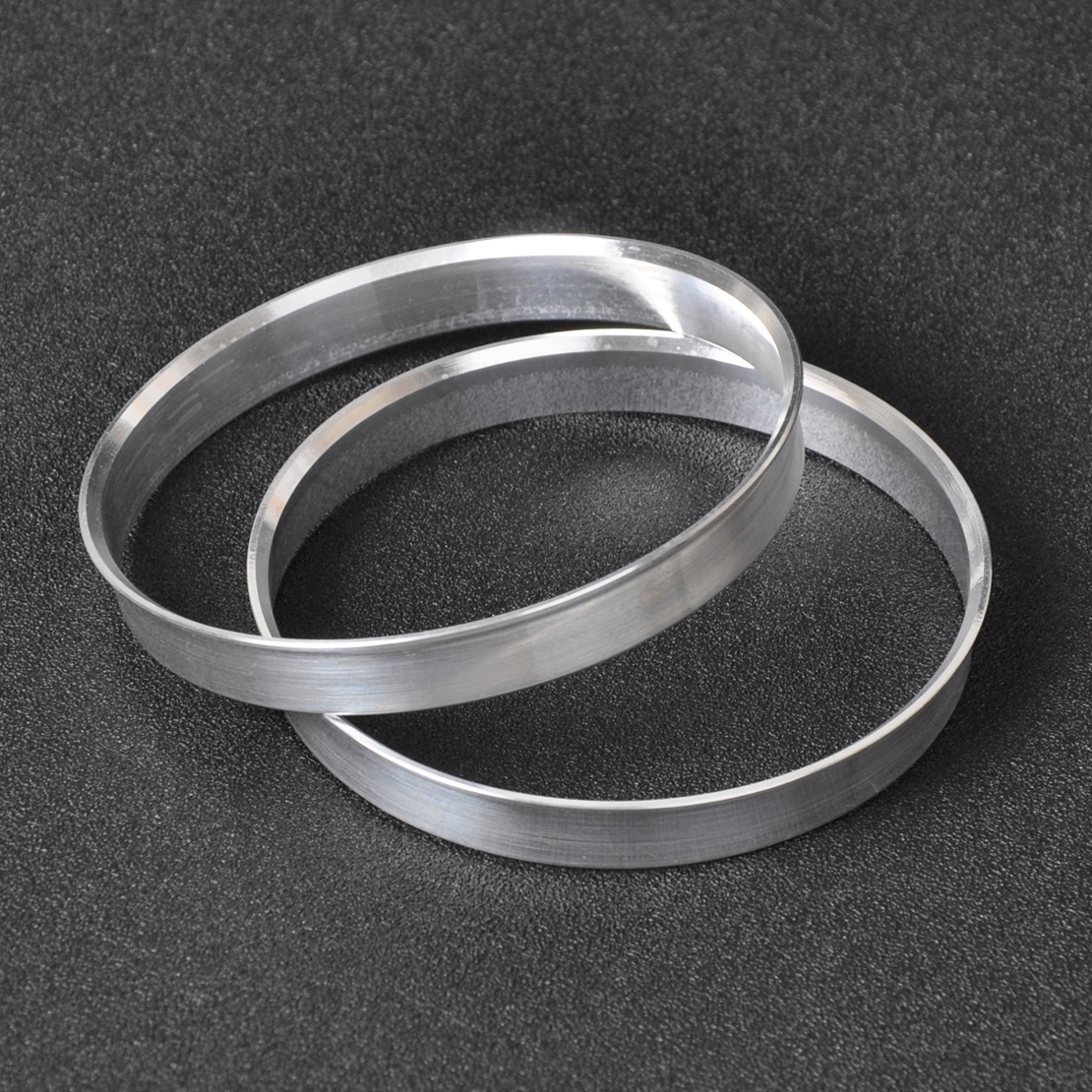 4pcs Aluminum Hub Centric Rings 72.6mm Car Hub to 74.1mm Wheel Bore Set