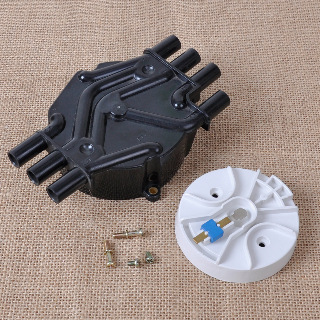 10452458 Replace Ignition Distributor CAP Rotor Kit For Chevy GMC