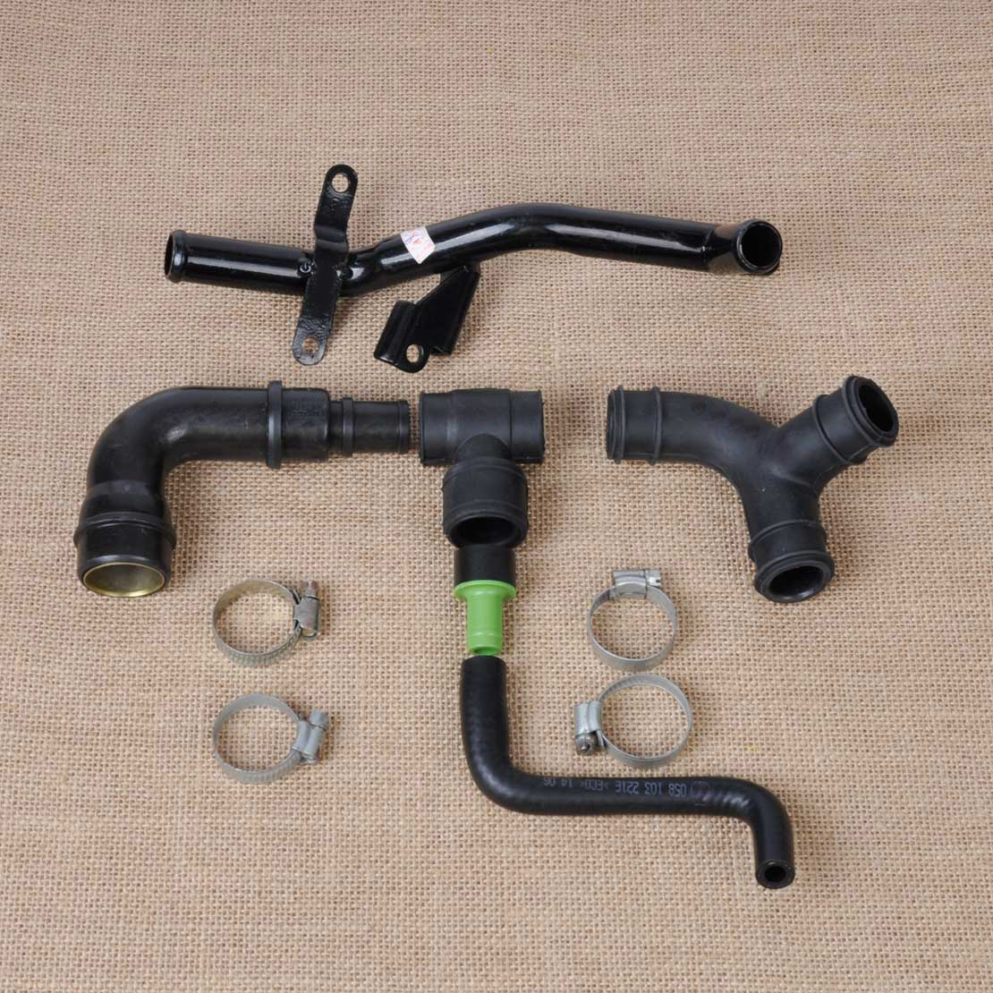 Engine Crankcase Breather Vent Hose Pipe Set for VW Passat B5 AUDI A4