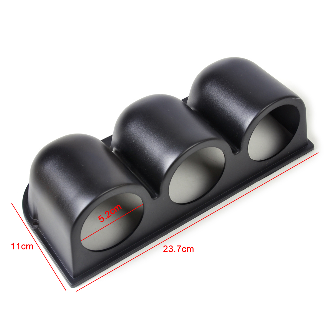 52mm 2" Universal Car 3 Triple Hole Meter Panel Dash Gauge Mount Holder