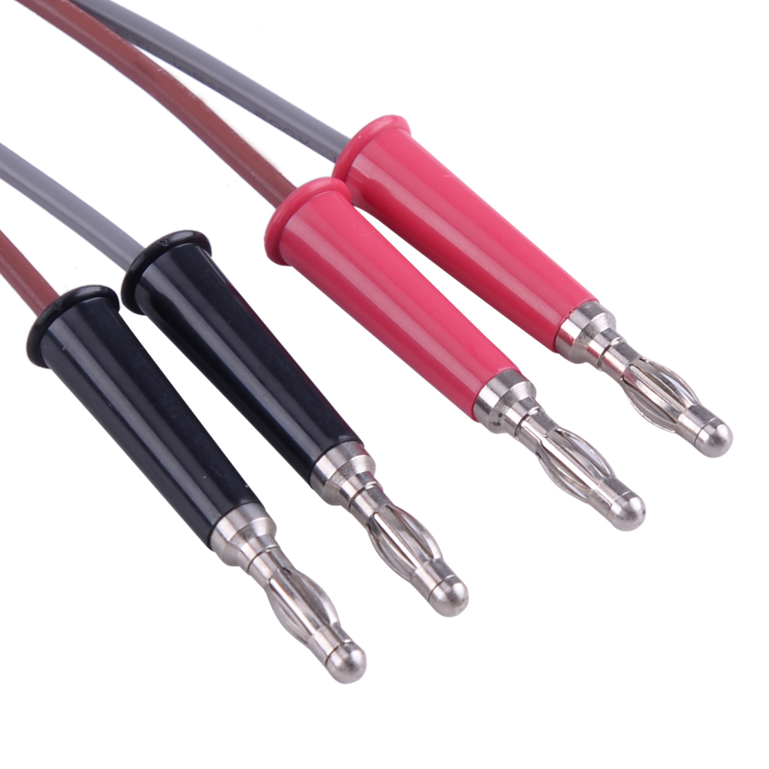 4 Wires Type Microresistivity Test Lead Cable Kelvin Clip fit for