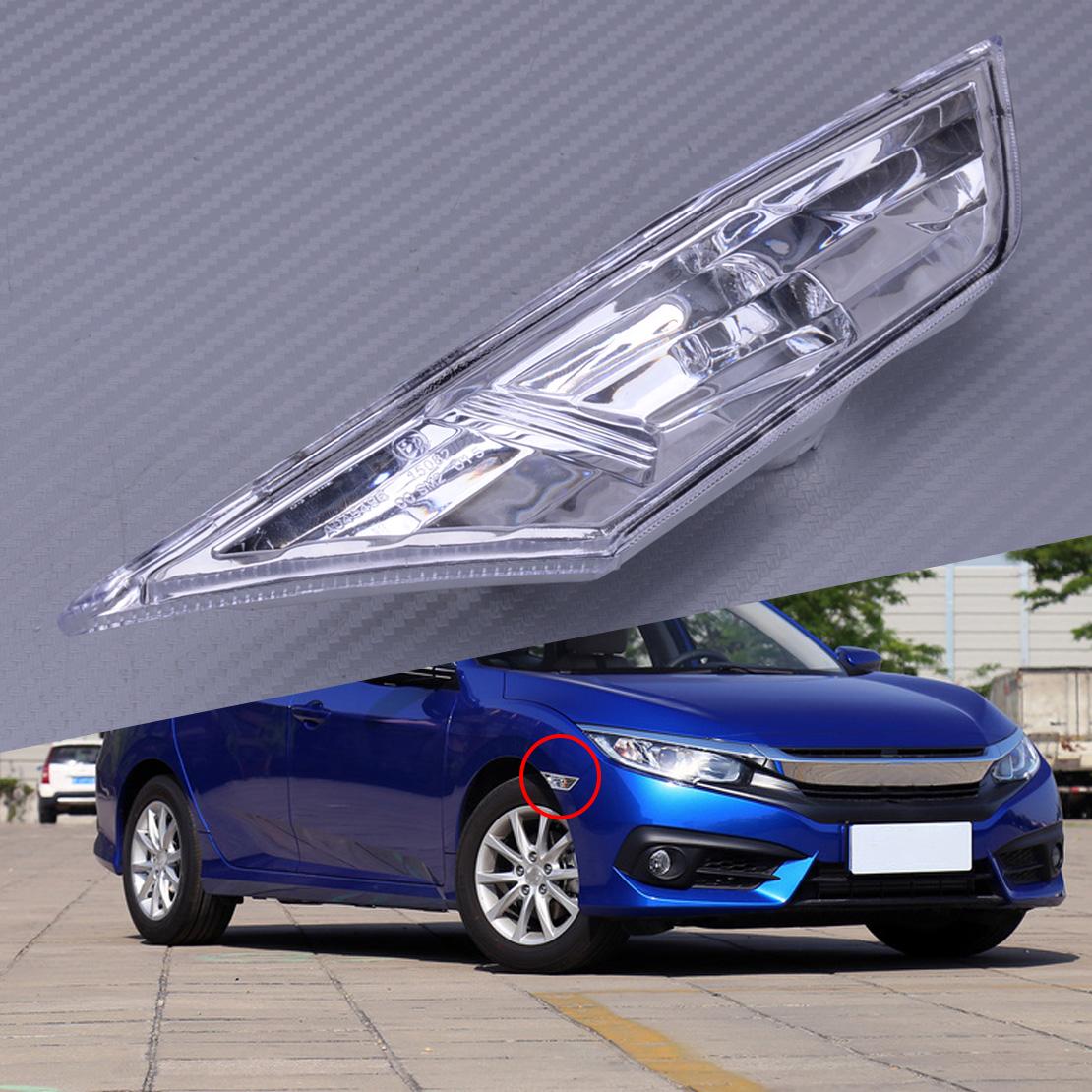Fit For Honda Civic 20162019 Fender Side Marker Light Turn Signal Lamp