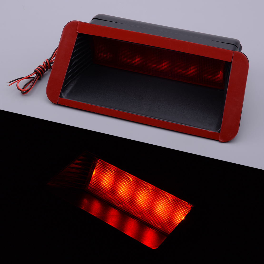 5 LED Car Rear Window High Mount 3RD Brake Light Stop Lamp Warning Tail