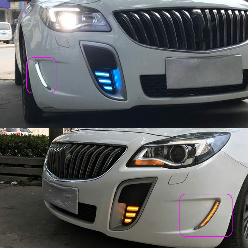 LED DRL Daytime Running Light Fog Light Lamp Fit for Opel Insignia OPC