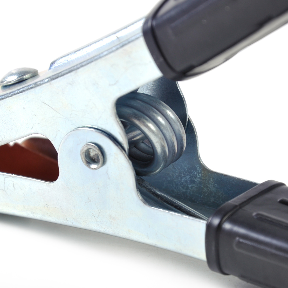 Crocodile Heavy Duty Jump Lead Clamp Clip set for Jumper Cable Black