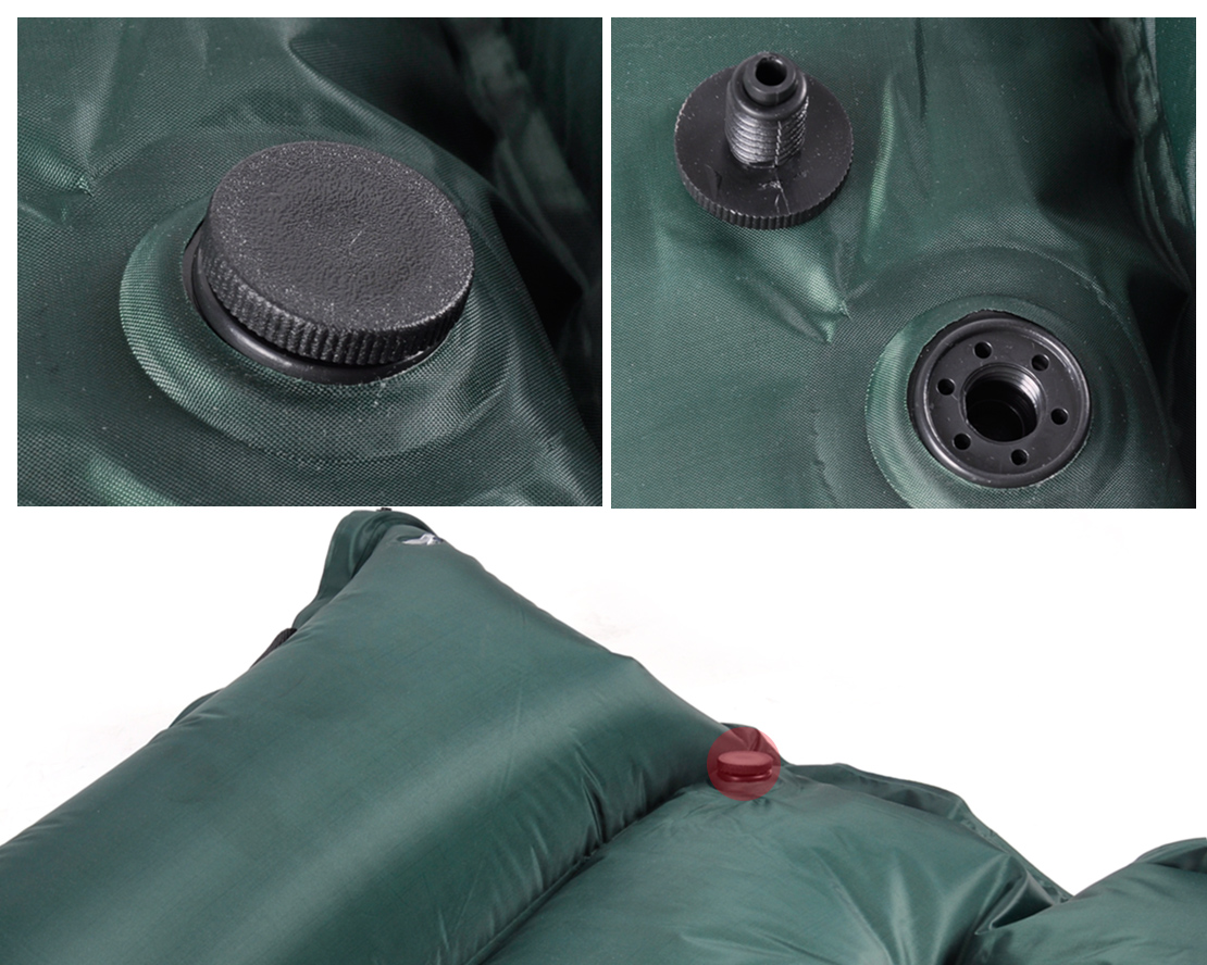 1pcs Automatic blowup lilo travel sleeping pad tent camping blowup