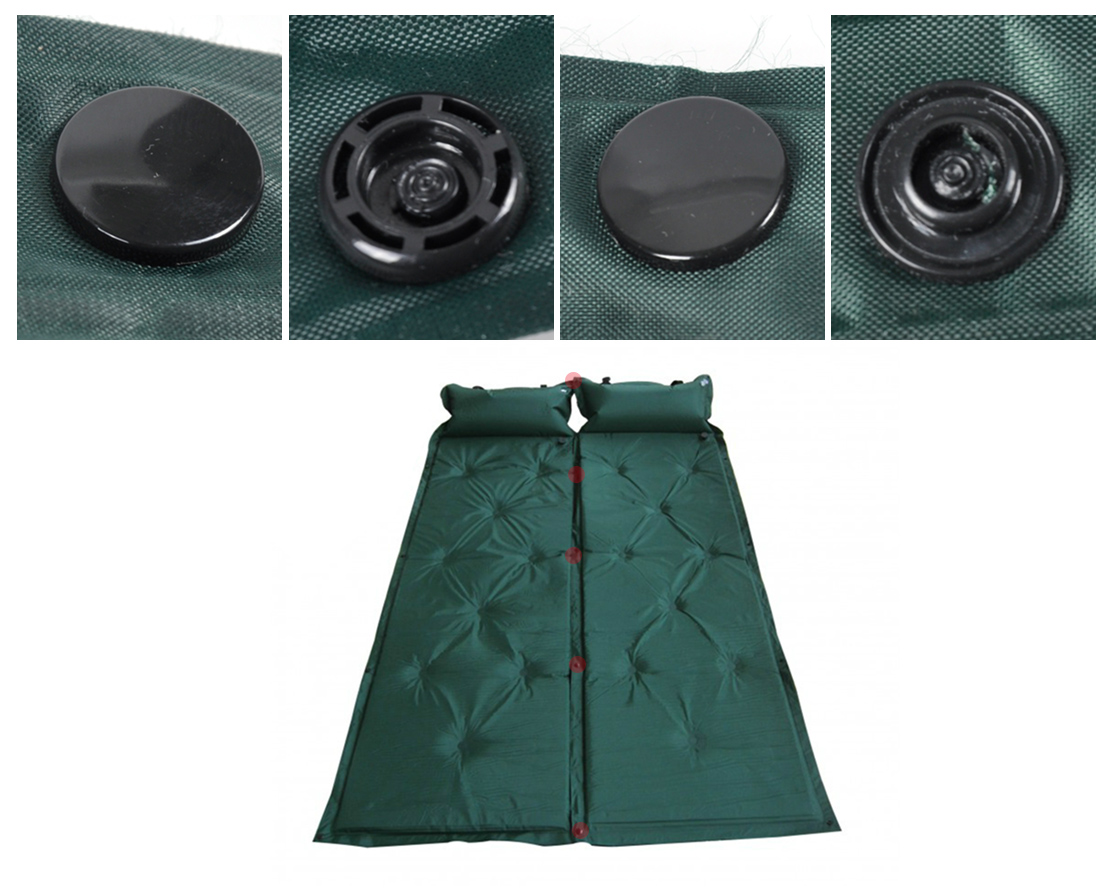 1pcs Automatic blowup lilo travel sleeping pad tent camping blowup