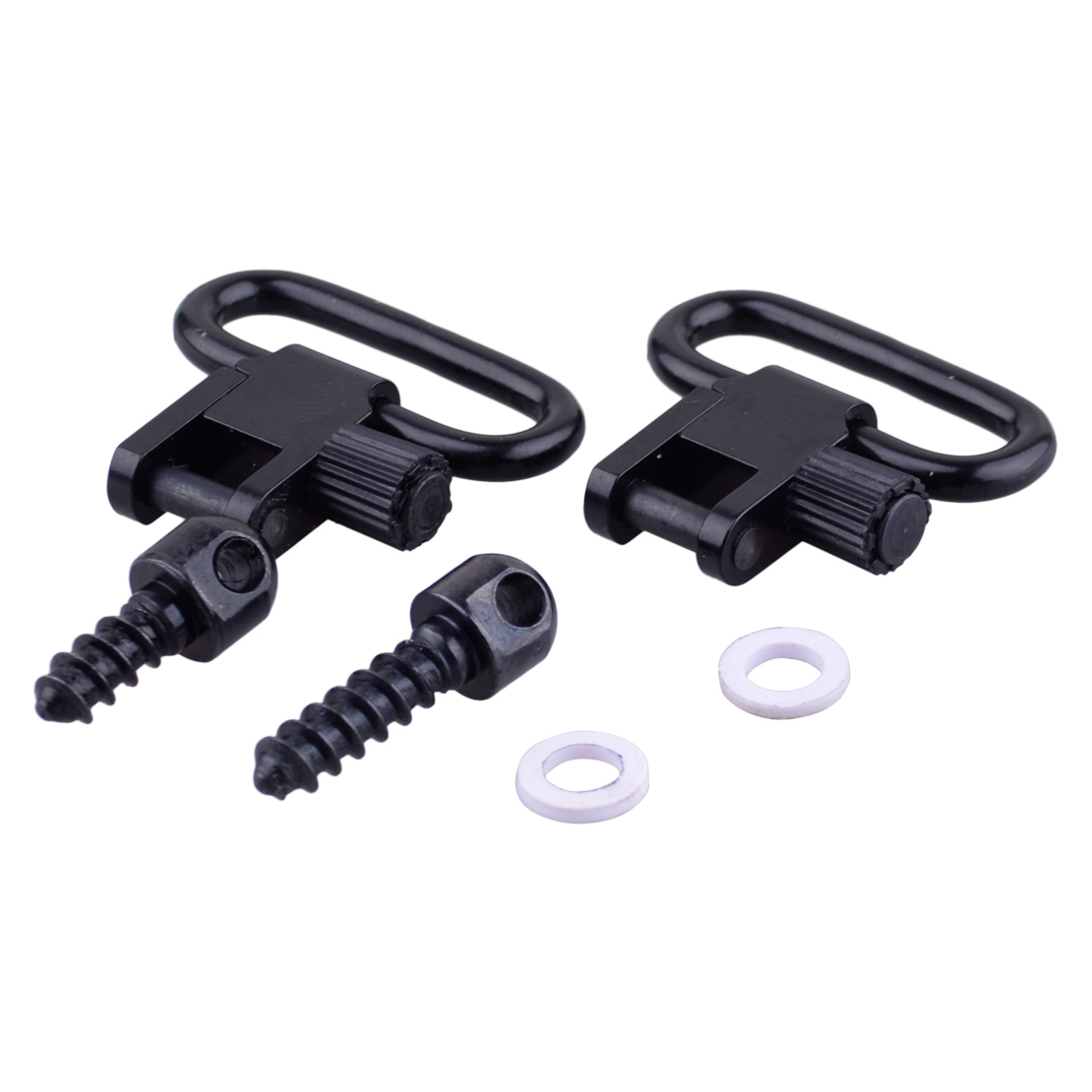 2Pcs Quick Release Air Gun Rifle Sling Swivels & Screw Studs Sets