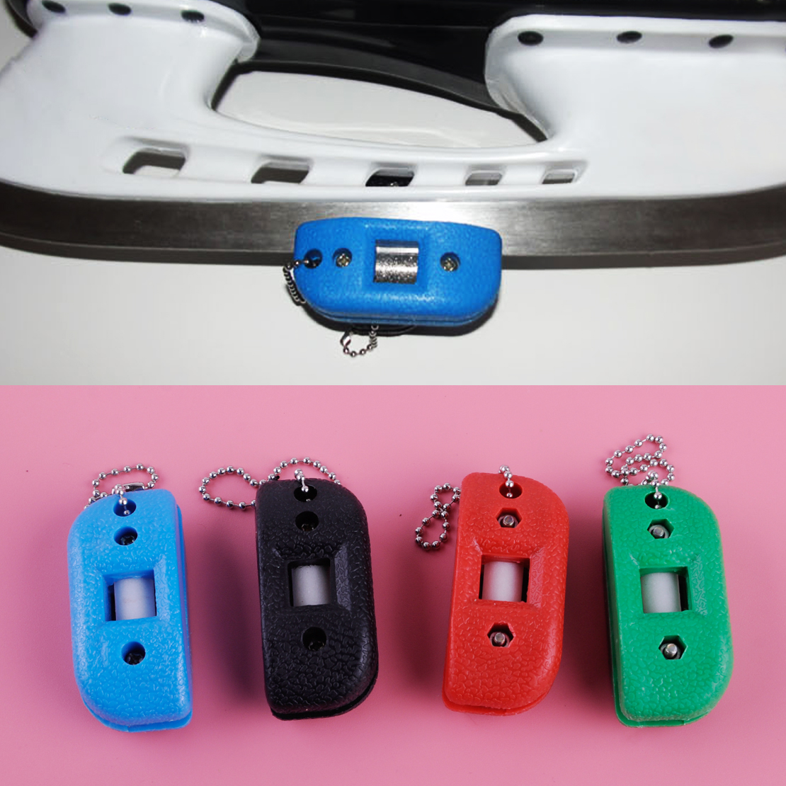 Handheld Sharpener fit for Easy Ice Skate Blade Hockey Sharpening Stone