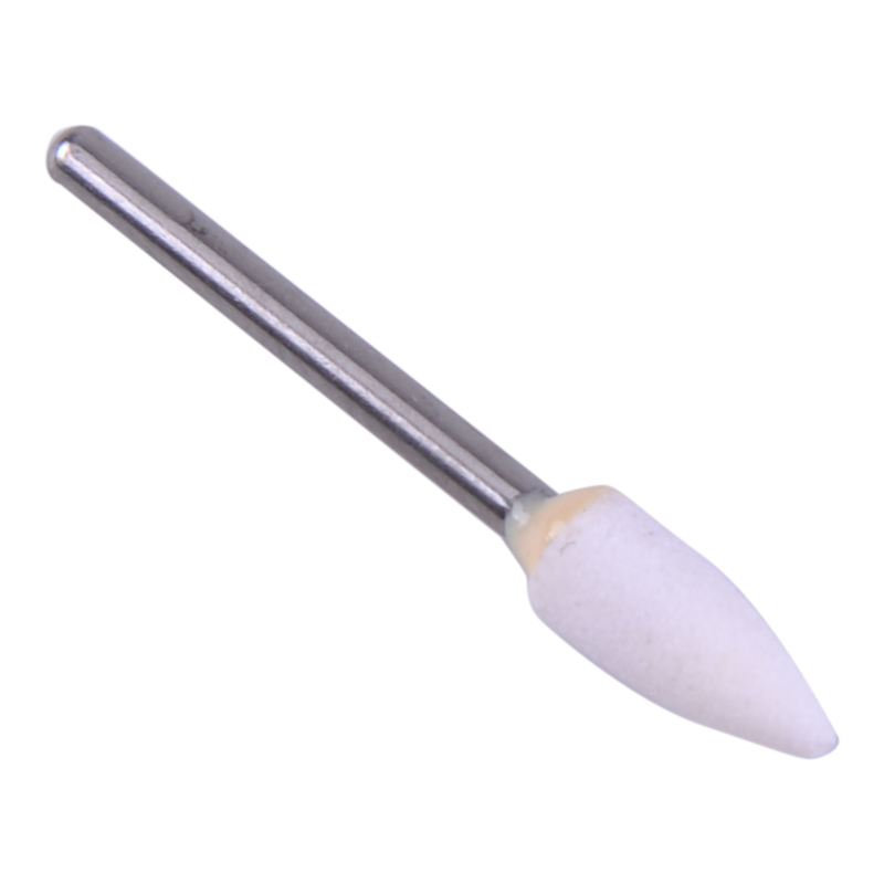 Dental White Polishing Stones Flame Cone shape FG burs Arkansas Stone