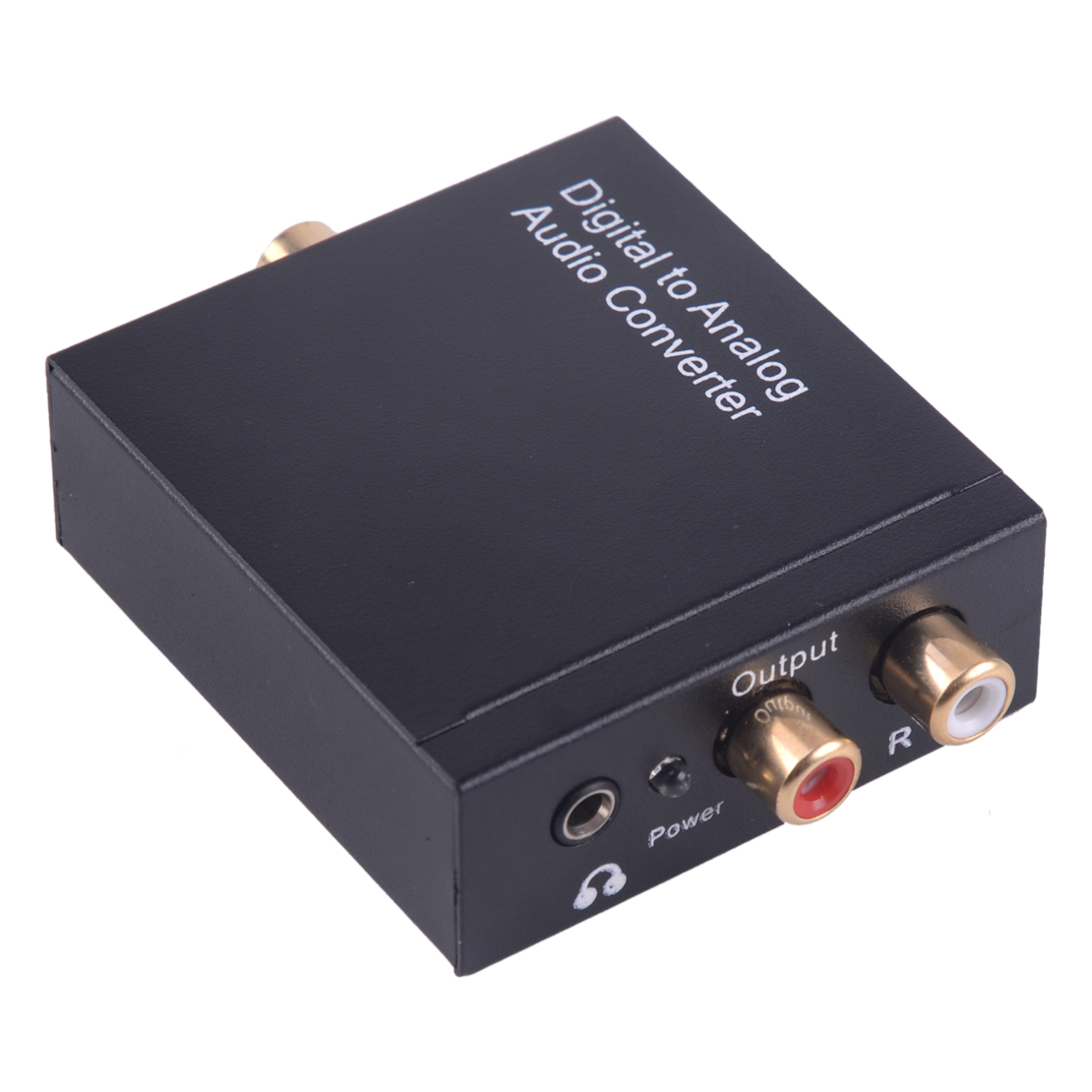 Digital to Analog Audio Converter Adapter w/ Optical Toslink & USB
