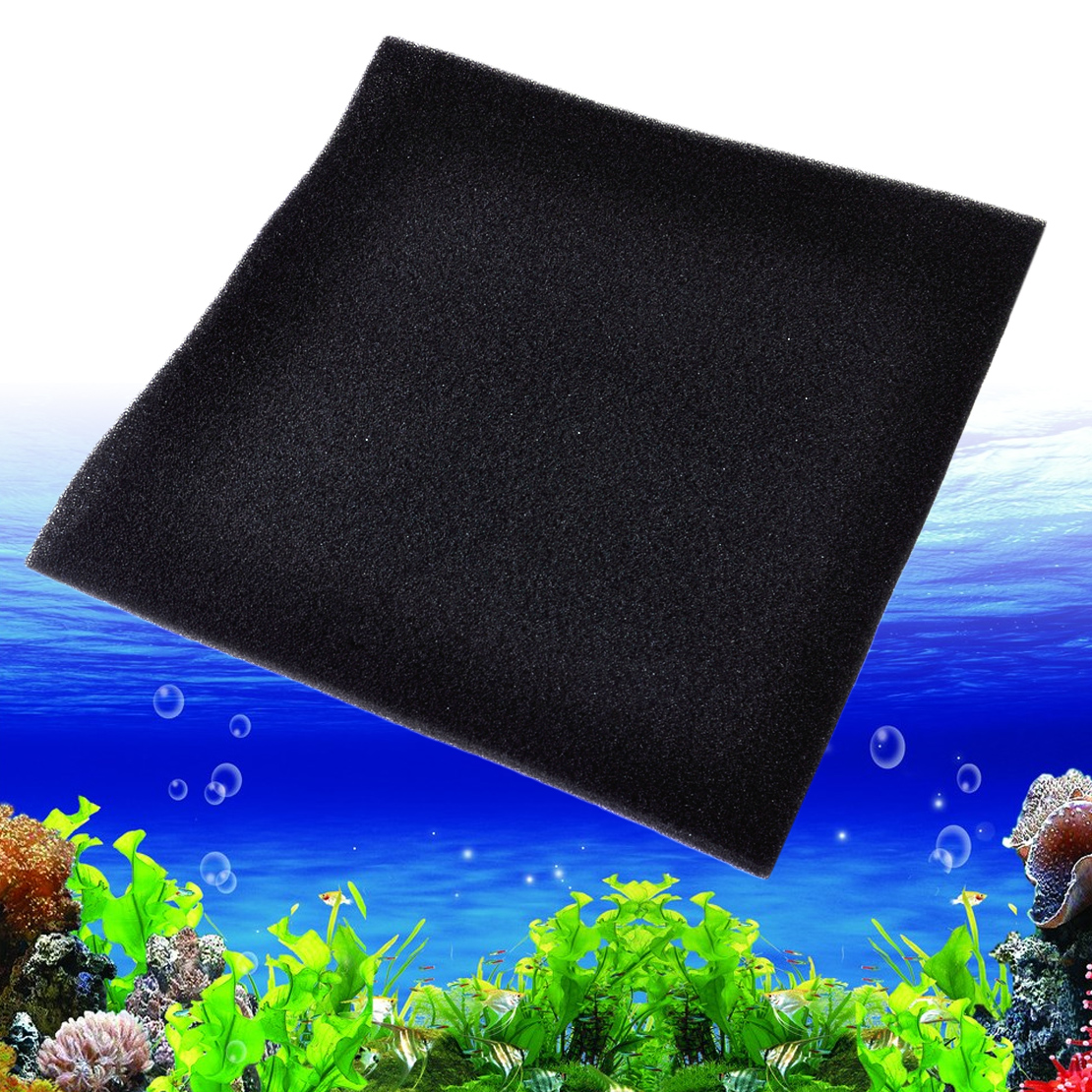 Fish Tank Aquarium Sponge Pad Biochemical Filter Foam Pond Filtration