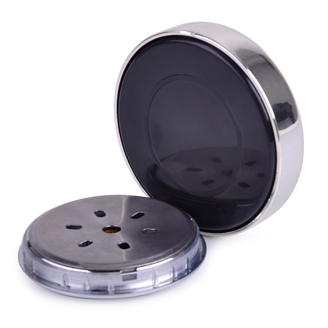 Silver Color Smoking Tobacco Hygrometer Round Humidifier fit for Cigar