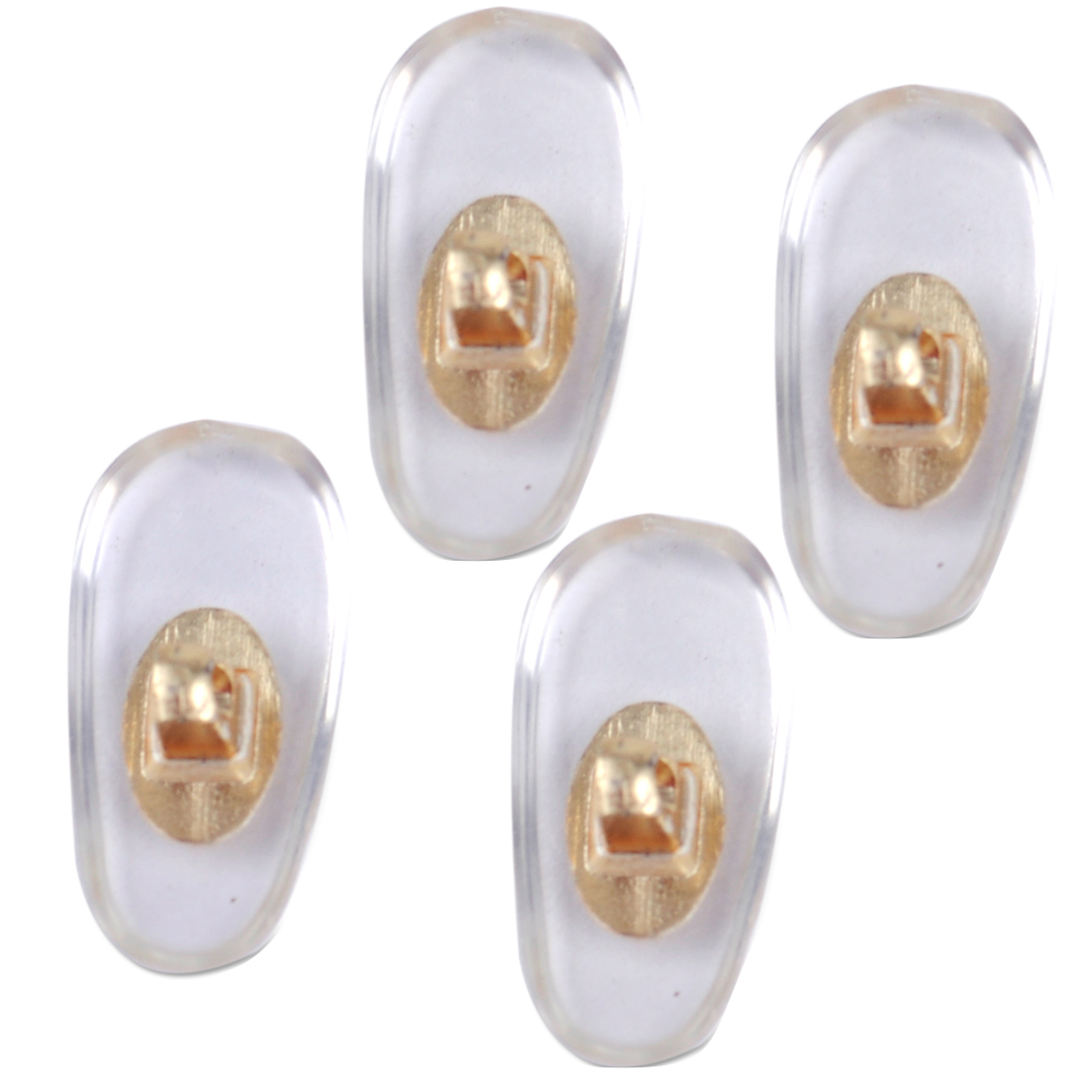 10Pair Silicone Nose Pads Nosepads Screw On fit Sunglasses